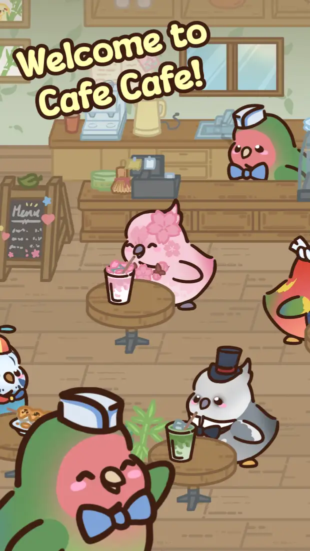 Captura de ecrã do jogo Cafe Cafe